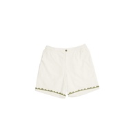 PASTEL CREATIVE WEAR SUNKISSED BEACH CLUB SHORTS — WHITE / OLIVE