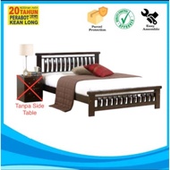 KLSB King Wooden Bed / Wooden Bed Frame / Wooden Bed Frame king / Katil king / Katil Kayu / Double B