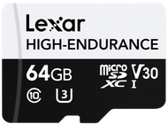 Lexar 高耐用 microSDXC™ UHS-I 記憶卡 64GB