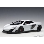 Autoart McLaren 675LT (Silica White) 1/18
