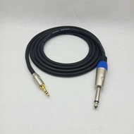 kabel audio canare 2.5mtr jack 3,5mm to akai 6,5mm