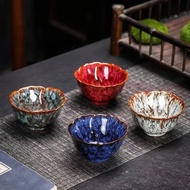 60ml Porcelain Cup Chinese Style Tea Cup Lotus Master Cup 60ml Ceramic Cup