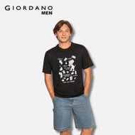 Giordano Men Classic Mid Rise Relax Denim Shorts