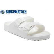 [Box totebag] Stock Ready Eva White Double Button Casual Beach Slippers EUR37-44 MFVW