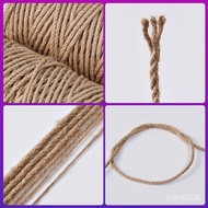 ‍🚢Hemp Rope Handmade Weave Vintage DecorationdiyThick and Thin Hemp Rope Binding Tug of War Rope Cat Climbing Frame Spec