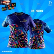 （xiaoxin）Tshirt Hari Sukan Negara 2023 / T-shirt HSN 2023 / Baju Hari Sukan Negara / 2023 Baju Hari 