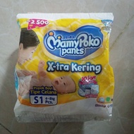 pampers mamypoko s sachet