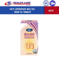 HLP LIFESENZE BIO D3 1000 IU TABLET (60'S) | Vitamin D3