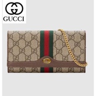 LV_ Bags Gucci_ Bag 546592 Ophidia chain wallet Bumbags Long Wallet Chain Wallets Purse ISOB