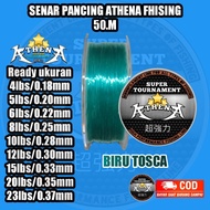 Senar pancing kecil kuat 50kg 50m senar pancing super kuat