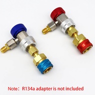 R1234YF Quick Coupler Adapter R1234YF Refrigerant Quick Couplers Kit,R1234YF to R134A Hose Adapter H
