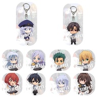 Anime keychain 86 Eighty Six mica acrylic Lena Shin Vladilena Milizé Shinei Nouzen chibi decorative 