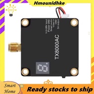 Video Transmitter TX8000AC 8W All Channels Version Transmitter 96CH Racing FPV VTX UAV Accessories 8