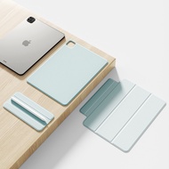 ZOYU | เคส iPad Pro 11 ชิ้นส่วนแยกได้แบบแม่เหล็กสองด้าน น้ำหนักเบา ด้านหลังแบบแบน หนังเทียม สำหรับ A