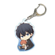 Given Mafuyu Uenoyama Keychain Anime Chibi Manga Backpack Bag Decoration Accessory