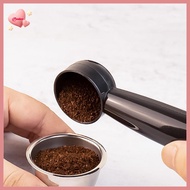 Purelove> 2 In 1 Coffee Spoon 7g Standard Measuring Spoon Dual-use Bean Scoop Press Scoop Coffee Mac
