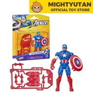 Marvel Avengers ActionVerse 4-inch Captain America Action Figure & Accessories
