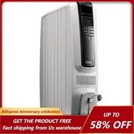 Digital Oil Filled Radiator Heater,1500w Electric Space Heater Indoor Use , programmable Timer , Roo