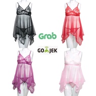 COD Lingerie Baju Tidur Malam Bikini Gstring G String Tembus Pandang Celana Dalam Underwear Jumpsuit Tanktop Cewek Wanita Thong Cd BH Bra Kolor Celdam Kutang Beha Dalaman Import Murah Sexy Bagus