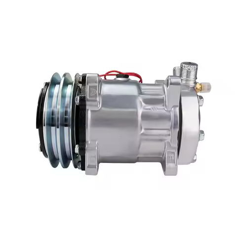 AC Compressor New Sanden 709 SD7H15 12V 24V Compressor 2 Groove V-blet Pulley Universal