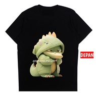 Cotton Combed 24s Premium Crocodile Distro T-Shirt