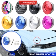 SMS Universal Car Front Bumper Hood Pin Engine Bonnet Lock Latch Clip Push Button Billet Quick Relea