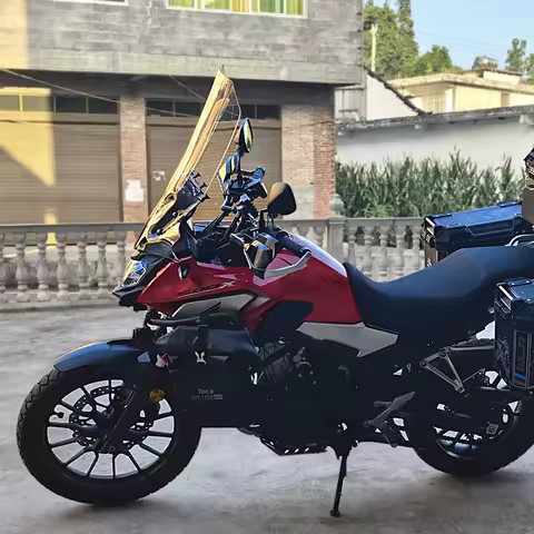 Motorcycle modification front windshield windscreen Glass chest protection Accessories For Honda CB4