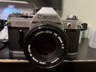 Canon Ae1 + canon 50mm 1.2fd
