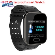 IP67 Waterproof Sport Smart Watch Blood Pressure Heart Rate Monitor for iPhone Android