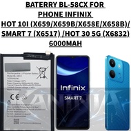 BATERRY INFINIX PHONE BL-58CX COMPATIBLE INFINIX HOT 10I(X659/X659B/X658E/X658B)/SMART 7(X6517)/HOT 
