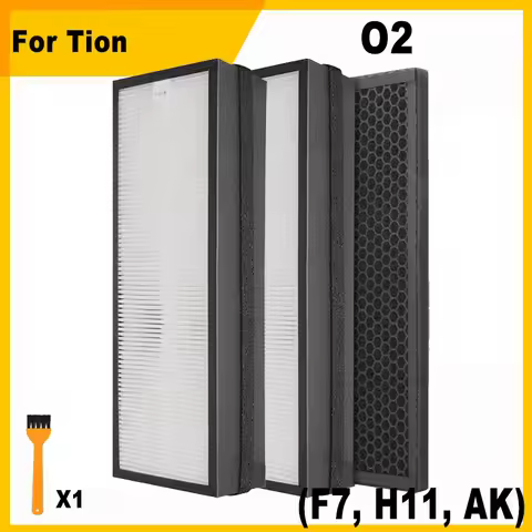 Replace Air Filter (F7, H11, AK) for Tion O2 Fresh Air Fan Air Purifier