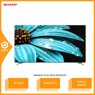 Sharp Smart TV 4TC-50FJ1X 50 Inch 4K Resolution 4TC50FJ1X TV Pintar