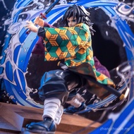 Shf Demon Slayer Blade Tomioka Giyuu Water Column Clothes Cloak Haori Kimono Jacket diy Cloth Access