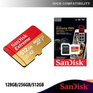 SanDisk SD Card Extreme 512GB Micro SD Card 1TB 256GB 128GB 64GB 32GB 16GB Memory Card A2 U3 V30