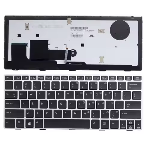 GZEELE US Laptop Keyboard for HP EliteBook Revolve 810 G1 810 G2 810 G3 backlight keyboard D7Y87PA 7