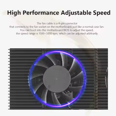 GPU Backplane Radiator Graphics Card Backplate Memory Cooler PWM Video Memory VRAM Radiator Panel fo