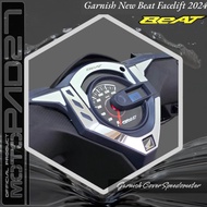 Aksesoris Garnish Honda New Beat 2023 Cover Garnish Beat Facelift 2024 Original Motopad27