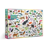 eeBoo 100片拼圖 - 美麗世界 Beautiful World  100 Piece Puzzle