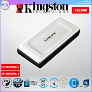 Kingston XS2000 External Solid State Drive SSD USB Type-C 3.2 Gen 2x2 SXS2000 Portable Drive