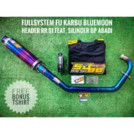 DISKON Knalpot Fullsystem SJ88 FU Karbu RR S1 Bluemoon (Free Tshirt)