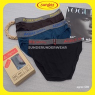 KATUN Contents of 3 Agree Sport Men's Underwear, Men's CD AG600, Comfortable Cotton Material