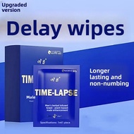 Men's Delay Wipe Natural Mild Gentle Daily 10pcs/Box Tissue Long Lasting Portable Male Private Skin 