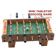 MILANDO Wooden Mini Tabletop Football Portable Table Football Futsal Soccer Game Board Game Toy 足球桌玩