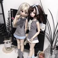 Wuyu Love Poems | BJD Quarter/Big Four/azone/ob Polka Dot Control Baby Clothes Dress (Only Baby Clot