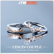 SZ Cincin couple-searpiang-concentric knot cincin couple R ,cincin