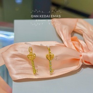 Emas 375 Loket Love Sempuah Kunci 375 Gold Pendant