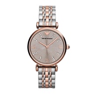 Emporio Armani Classic AR1840 Analog Quartz Two Tone Stainless Steel Women Watch [Pre-order]