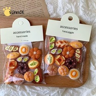 12 Pcs Cute Fridge Models Mini Bread Strong Refrigerator Models Cute Locker Accessories for Fridge L