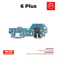 UI Board Konektor Cas Infinix Smart 6 Plus/X6823/X6823C