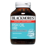 Blackmores Health Supplement Fish Oil 1000mg 30 / 120 / 120 x 2 / 400 Capsules